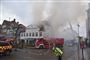 Brand i gågade - nabobygning rives ned