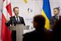 På sit besøg har Danmarks udenrigsminister, Jeppe Kofod (S), både besøgt konfliktområder i det østlige Ukraine og mødtes med den ukrainske politiske top - som blandt andet ved dette pressemøde med Ukraines udenrigsminister, Vadim Prystaiko.