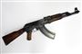 Mand gemte maskinpistol og pumpgun i kolonihave