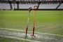 Superligakampen mellem AGF og Randers blev aflyst i Ceres Park i Aarhus på grund af en sumpet bane søndag.