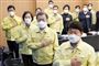 Sydkoreas præsident, Moon Jae-in, mødtes tirsdag med embedsmænd fra byen Daegu, hvor hovedparten af de smittede i Sydkorea befinder sig.