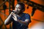 Kendrick Lamar stod også på Orange Scene i 2015, ligesom han optrådte på festivalen i 2013. (Arkivfoto).