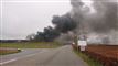 Voldsom brand i Herning