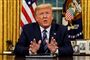 USA's præsident, Donald Trump, varslede under en tale til nationen natten til torsdag et indrejseforbud fra EU til USA samt en række initiativer for at bekæmpe de økonomiske konsekvenser af virusudbruddet i USA.
