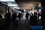 Den danske grænse ved Københavns Lufthavn Kastrup, lørdag den 14. marts 2020. Statsministeren meddelte på et pressemøde fredag aften, at alle landets grænser lukker lørdag klokken 12.00 for at forhindre udbredelse af smitte med coronavirus. Grænsekontrollen løber til og med 13. april, og alle udlændinge uden anerkendelsesværdige formål i Danmark vil i den periode blive afvist ved grænsen.