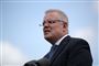 Australiens premierminister, Scott Morrison, holdt natten til søndag dansk tid tale til nationen. (Arkivfoto.)