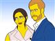Harry og Meghan i The Simpsons