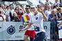 Kronprinsesse Mary deltog i Royal Run sidste år, hvor kronprins Frederik måtte melde afbud grundet en diskusprolaps. (Arkivfoto)