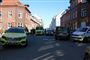 Politiet afspærrede gade i forbindelse med anholdelse