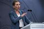 Statsminister Mette Frederiksen (S) holdt pressemøde tirsdag om coronavirusset i Danmark.