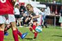 Den største sport målt på medlemstal herhjemme er fodbold. Derefter følger gymnastik og svømning. Målet for DGI og DIF er, at over halvdelen af den danske befolkning dyrker idræt i en forening inden 2025. (Arkivfoto).