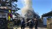 Beboer ville redde hund under brand - stoppet af politiet