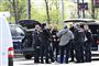 Politiet arbejder ved Gentofte Skaterpark lørdag den 25. april 2020. En 18 årig mand har mistet livet. Et masseslagsmål med blandt andet knive har fundet sted natten til lørdag i Gentofte Skaterpark.