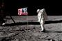 I 1969 betrådte astronaut Buzz Aldrin Månens overflade på Apollo 11-missionen. Nasa planlægger at vende tilbage i 2024.