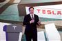 Elon Musk ejer knap en femtedel af elbilproducenten Tesla. (Arkivfoto)