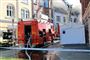 Voldsom brand i etageejendom