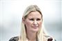 Venstre-profil gravid