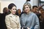 Det hollandske regentpar, kong Willem-Alexander og dronning Máxima, var på statsbesøg i Danmark i 2015. Her ses dronningen i selskab med kronprinsesse Mary. (Arkivfoto)