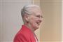 Dronning Margrethe ankommer her til Drabantsalen på Christiansborg tirsdag den 16. juni 2020, hvor børn og skoleklasser fra landets 98 kommuner overrækker deres gaver til regenten i anledning af hendes 80-års fødselsdag.
