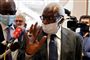 87-årige Lamine Diack er under anklage i en retssag i Paris.