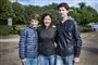 Prins Felix, grevinde alexandra og prins Nicolai til walkathon i 2015