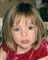 Portrætfoto af den forsvundne engelske pige Madeleine McCann 