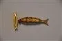 broche formet en fisk