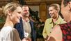 Morten Østergaard, Pernille Skipper, Mette Frederiksen  og Pia Olsen Dyhr står sammen