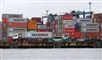 mærsk containere på havnen