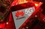 En mobiltelefon fra Huawei med 5G-logoet