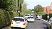 politibiler på vej i Viby ved Aarhus