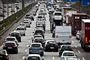 Tæt trafik på motorvej