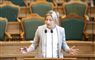 Maria Krarup i folketingssalen