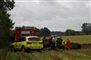 Ambulance, brandbil og en lille traktor