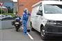 Politiet til stede på Reberbanevej i Randers