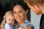 Prins Harry, hertuginde Meghan og sønnen Archie
