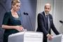 Mette Frederiksen og Magnus Heunicke ved et pressemøde
