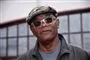 Billede af Samuel L Jackson med sixpence og solbriller
