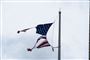 Et iturevet amerikansk flag