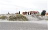 Billede af klitten som jævnet i Skagen