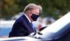 Donald Trump med ansigtsmaske