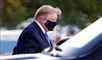 Donald Trump med ansigtsmaske