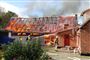 Brand i lade i Trige