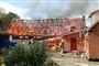Brand i lade i Trige