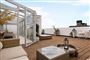 tagterrasse på Penthouselejlighed på Frederiksberg