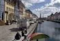 Billede af kanalen ved Nyhavn i sol