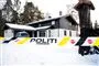 politiafspærring ses foran hus 