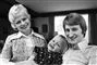Ungdomsbillede af Keld og Hilda med Annette som spæd