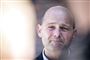 De konservatives formand Søren Pape med sammenbidte læber 