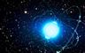 tegning af magnetar - en speciel stjerne i rummet 